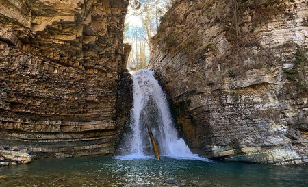 Бухтівецький водоспад - фото